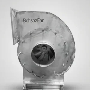 اگزاست فن سانتریفیوژ بکوارد یکطرفه BIB-BSF 350 با بدنه استیل