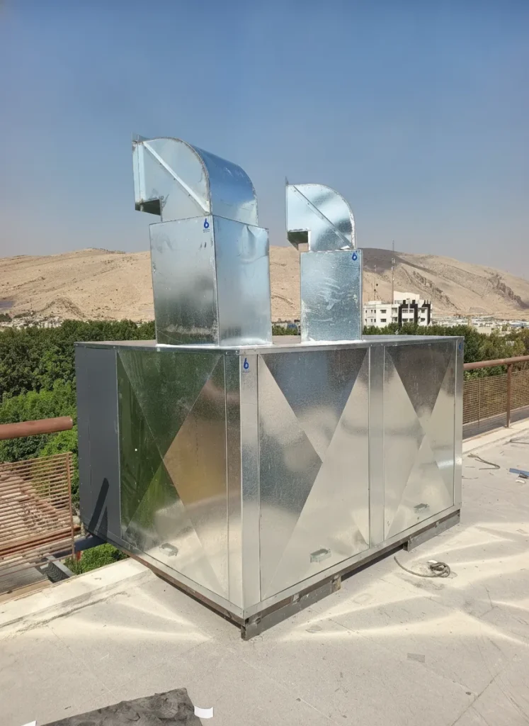 باکس سایلنسر و سایلنسر خروجی هوا اگزاست فن بهسازفن